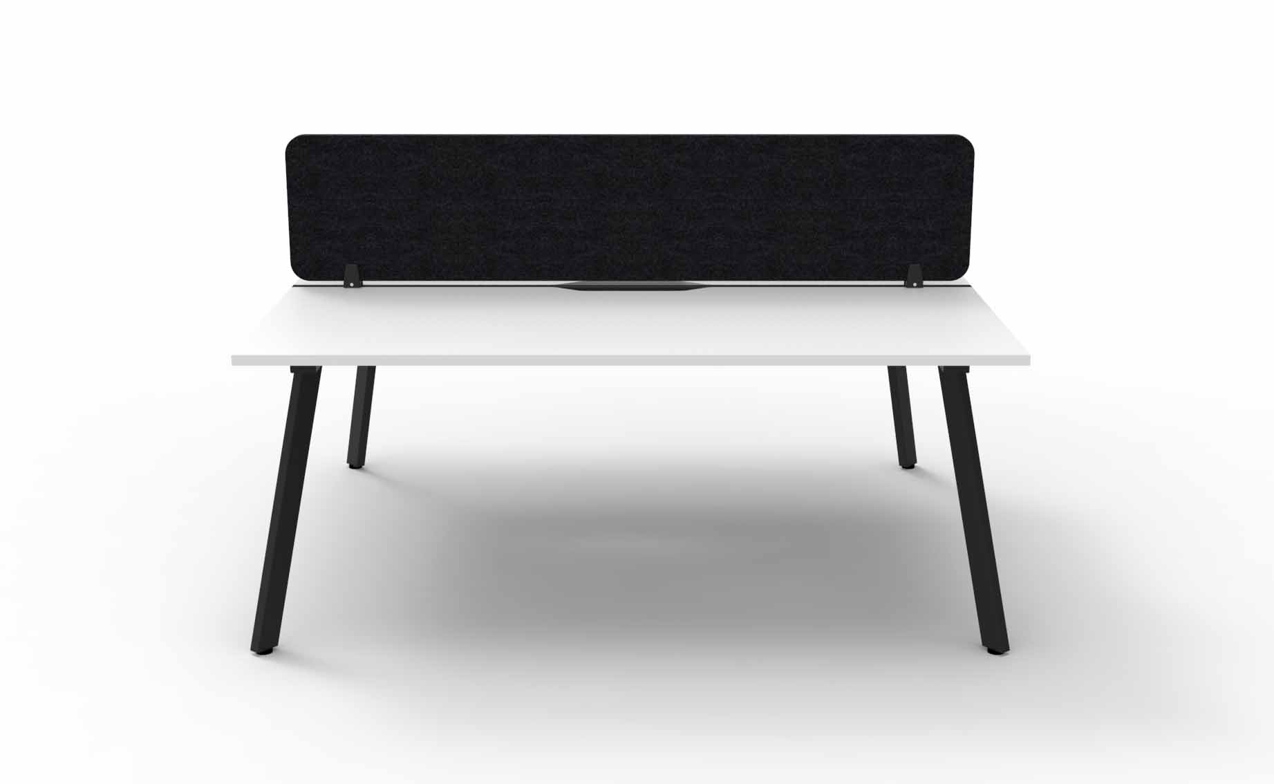 Eternity 2 Person Double Sided Workstation - with Eco Screen
